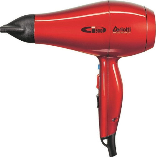 Cı5000 Profesyonel Fön Makinesi Kırmızı 2500w Ac (MADE İN İTALY)