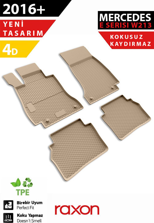Mercedes E Serisi W213 SD 2016+ Plus Serisi 4D Paspas Bej – Tam Uyumlu