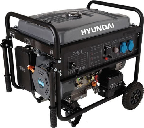 HHY7250E Benzinli Jeneratör 6.5 kW (Marşlı, Monofaze)