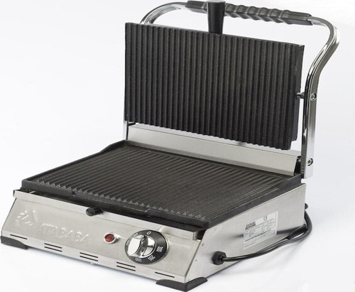 16 Dilim 1550 W Döküm Tost Makinesi Inox