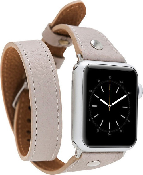 Apple Watch Uyumlu Deri Kordon 38-40-41mm Slim DTST ERC3