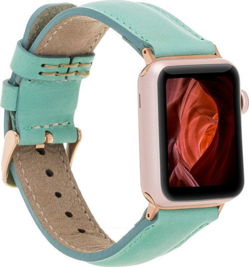 Apple Watch Uyumlu Deri Kordon 38-40-41mm Ferro RT BRN7