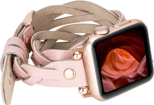 Apple Watch Uyumlu Deri Kordon 38-40-41mm DT RT NU2