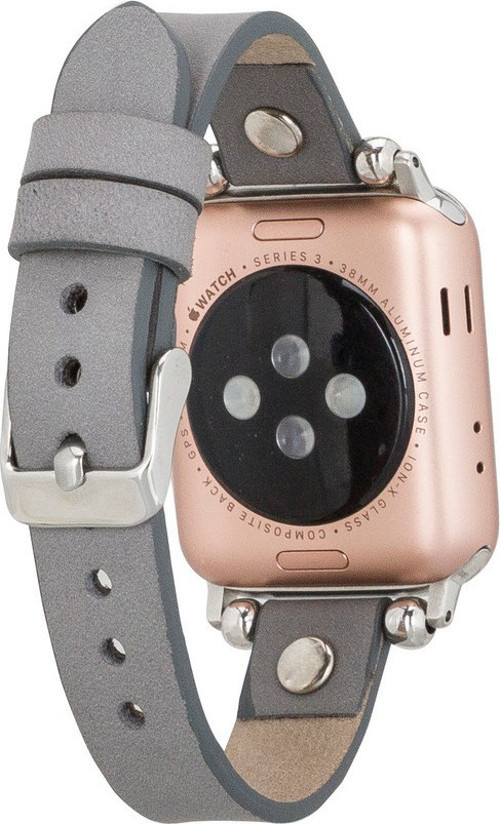 Apple Watch Uyumlu Deri Kordon Visby 38-40-41mm RST9