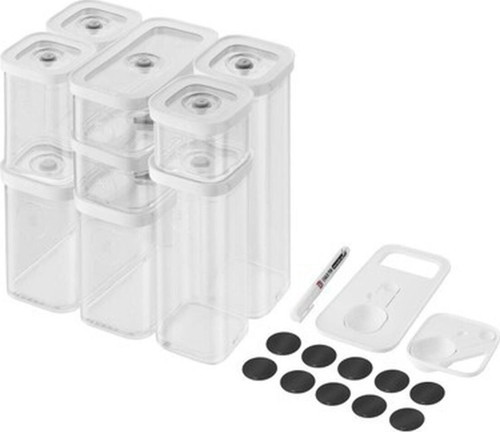 Fresh&save Cube Set S/m 12-Parça Şeffaf-Beyaz -