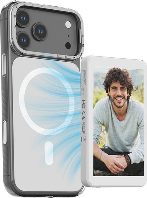 Lsm01 Bluetooth Kumandalı Magnetik Wireless Ekran Yansıtma Cihazı Beyaz