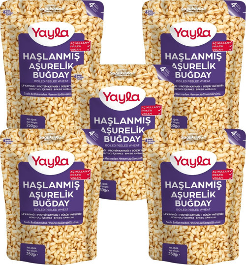 Haşlanmış Aşurelik Buğday 250 gr x5