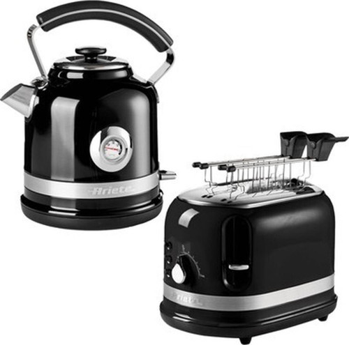 Moderna Siyah 1.7 Litre Kettle ve Ekmek Kızartma Makinesi Seti
