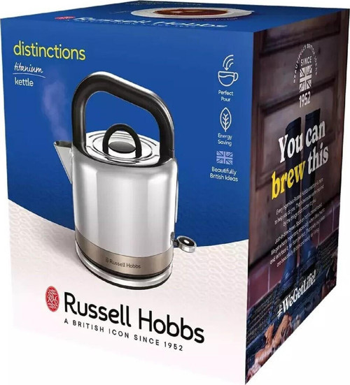 Elektrikli Yeni Seri Distinctions Su Isıtıcısı, Kettle - Titanium