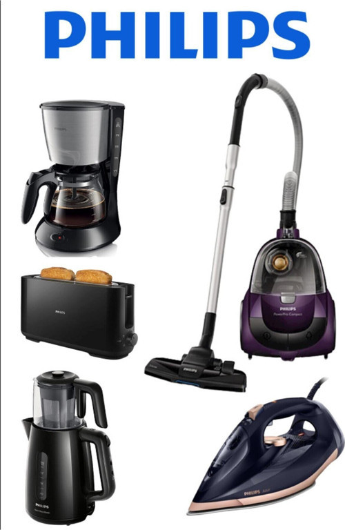 Küçük Ev Aletleri Mega Çeyiz Seti Fc9323 - Hd7301 - Hd2590 - Gc4909 - Hd7462