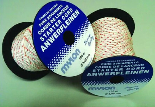 Mylon Motor Çalıştırma Çekme İpi 4,0mm 60 Mt