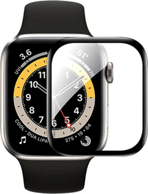 Apple Watch 7-8 41mm 3D PMMA Kavisli Full Cam Ekran Koruyucu PET-(5775)