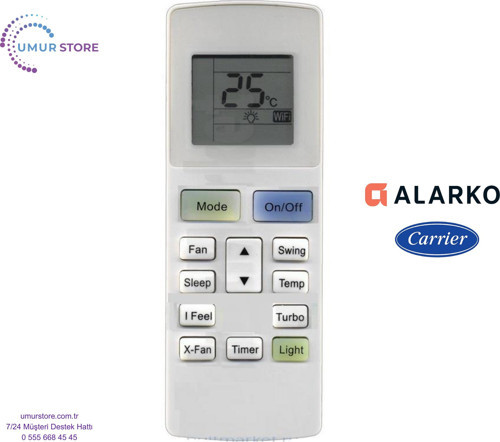 Alarko Flair FLR240INVFS Salon Tipi Klima Kumandası
