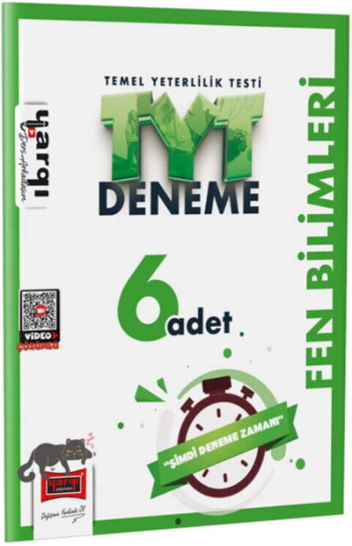 Yargı Yayınları TYT Fen Bilimleri 6 Deneme