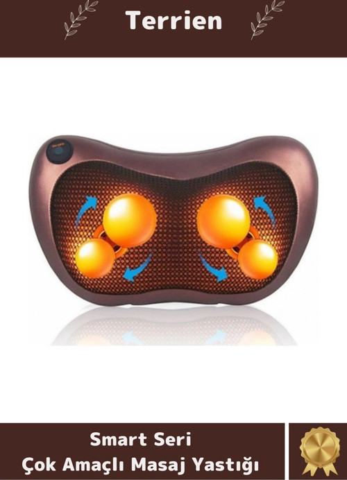 Smart Seri Arabada Evde Kullanılabilen Çok Amaçlı Özel Seri Rahatlatıcı Portatif Masaj Yastığı