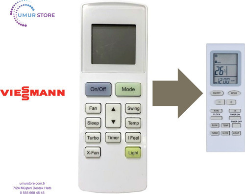 Viessmann WS2025MLCO Klima Kumandası