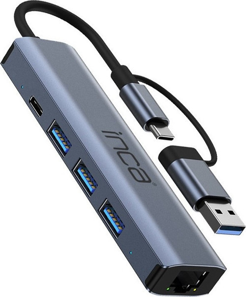 Iutp-5T Gigabit Usb Çoklayıcı Usb 3.0,Typec Ethernet