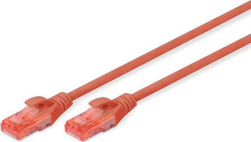 Dıgıtus 1M Cat6 Utp Dk-1617-010/R Kırmızı Patch Kablo (10'Lu Paket)