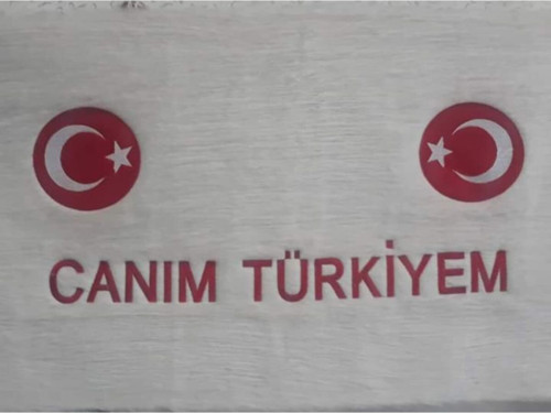 Siirt Battaniyesi Türk Bayrağı Moditfli