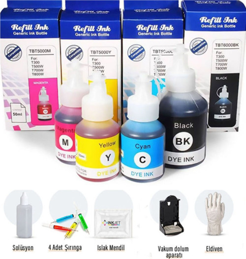 Deskjet İnk Advantage 3775 Mürekkepli Siyah Ve Renkli Kartuş Dolum Seti 650 652