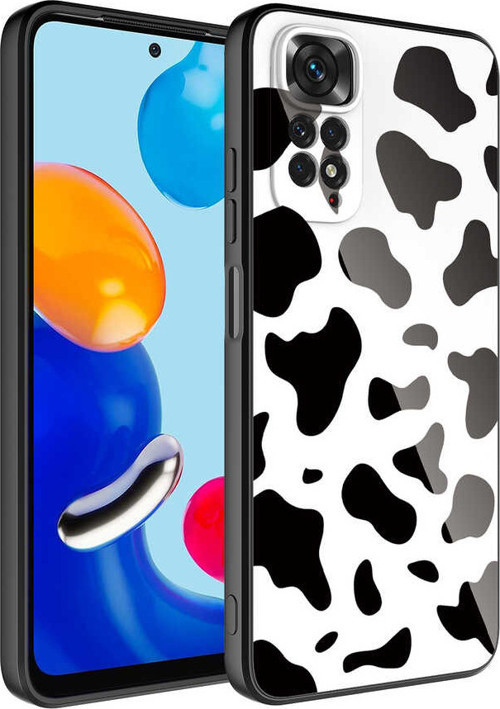 Redmi Note 11S Global Kılıf Kamera Korumalı Desenli Sert Silikon MSRA Epoksi Kapak - NO7