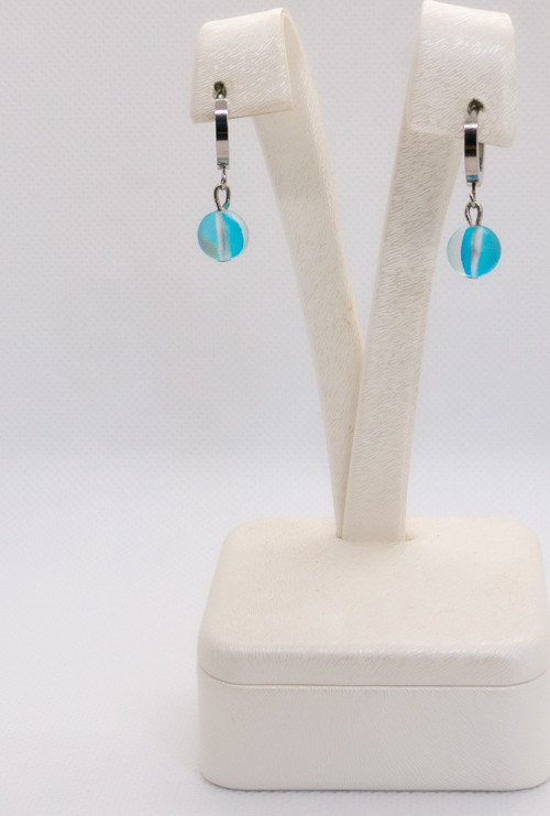 Aura Akua Kuvars Taşlı Çelik Küpe