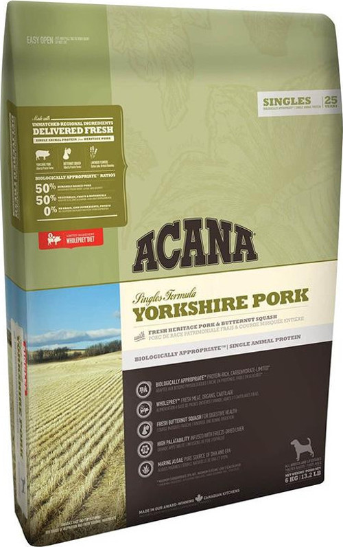 Yorkshire Pork Domuz Etli Sebzeli Kuru Köpek Maması 11,4 kg
