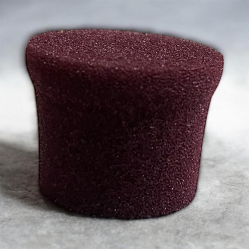 CIRTLI POLİSAJ SÜNGERİ 30*25MM BORDO 44313