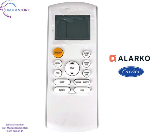 Alarko Flair FLRSP0902HWI Klima Kumandası