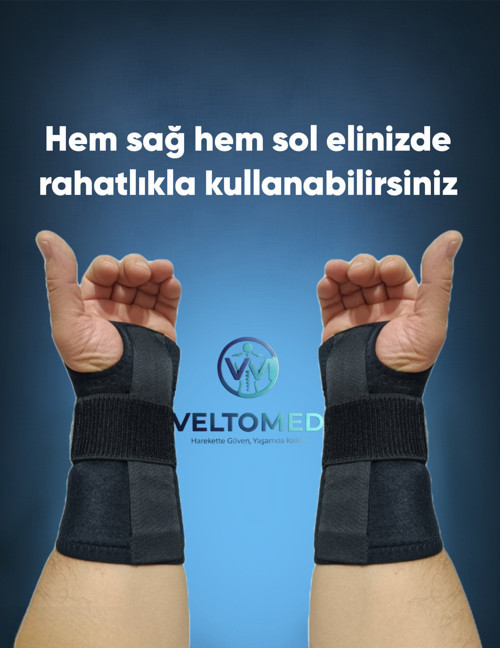 Ortopedik Çift Taraflı El Bilek Ateli, Medikal bilek ateli, Bilek ağrıları, Karpal Tünel,