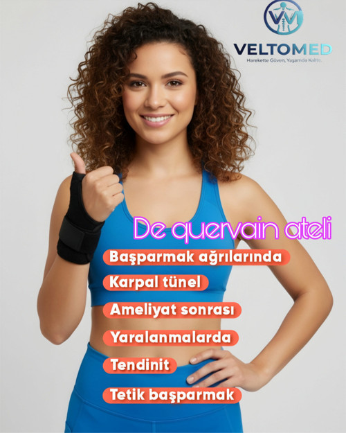 Baş Parmak ve Bilek Ateli | De Quervain ateli, Tendinit ve Tenosinovit İçin Ortopedik Destek