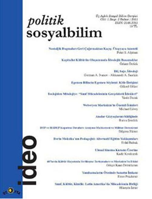 Politik Sosyalbilim Sayı 2