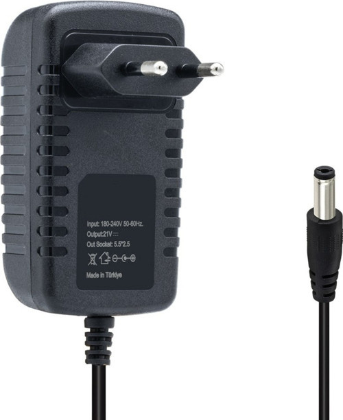 16.8V - 2 Amper Lithium Ion Battery Charger 5.5-2.5mm Lityum İyon Piller Için Uygun Şarj Cihazı