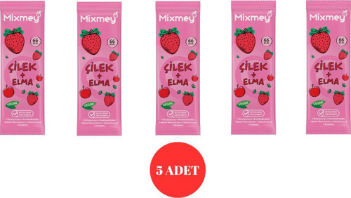 Elma ve Çilekli Meyve Bar 20 g (5 ADET)