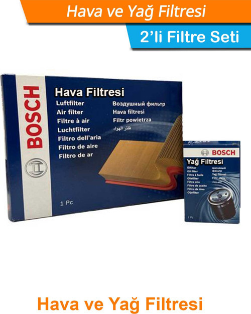 Mondeo 1.6 1.8 2.0 Benzinli Filtre Seti 1993-2000 Hava+Yağ Filtresi