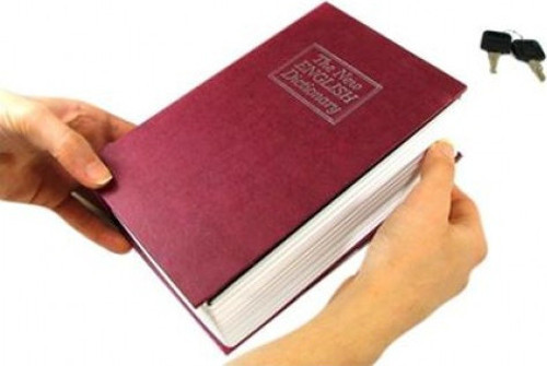 Kitap Şeklinde Gizli Kasa