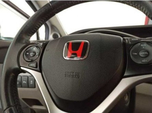 Honda Civic İes Makyajlı-fd6-fb7 FC5 FK7 Uyumlu Kırmızı Direksiyon Logosu 5x4 Cm