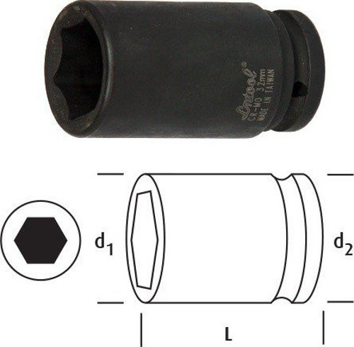 LN15D60 UZUN LOKMA 1.5" 60 mm