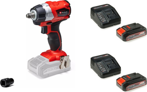 Tp-Cw 18 Li Bl Akülü Somun Sıkma Makinesi + 2 x 2.5 Ah Starter Kit Akü
