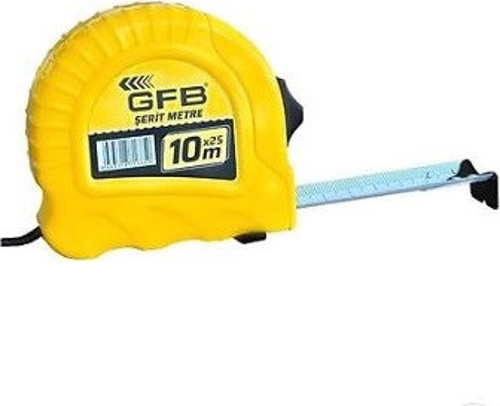 Profesyonel Şerit Metre 10m X 25mm Gfb5103