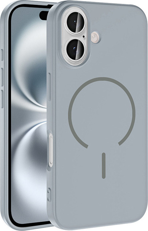 iPhone 16 Kılıf Kamera Çıkıntılı Magsafe Şarj Özellikli Lüx Meta Kapak