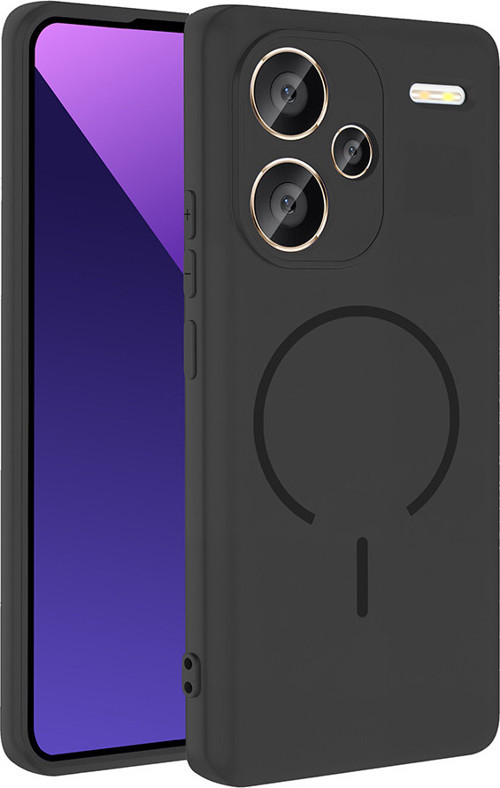 Redmi Note 13 Pro Plus 5G Kılıf Kamera Çıkıntılı Magsafe Şarj Özellikli Lüx Meta Kapak