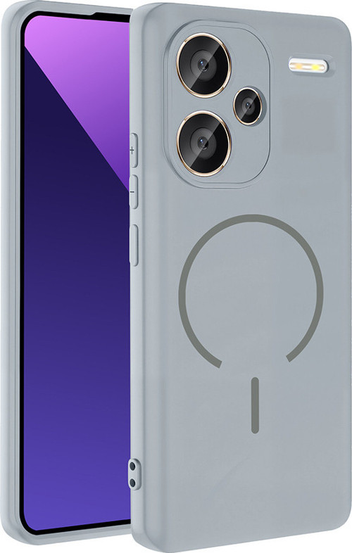 Redmi Note 13 Pro Plus 5G Kılıf Kamera Çıkıntılı Magsafe Şarj Özellikli Lüx Meta Kapak