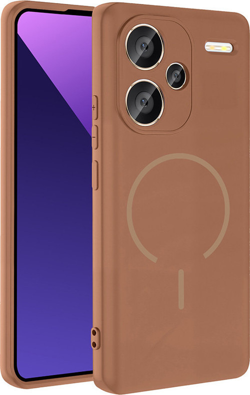 Redmi Note 13 Pro Plus 5G Kılıf Kamera Çıkıntılı Magsafe Şarj Özellikli Lüx Meta Kapak