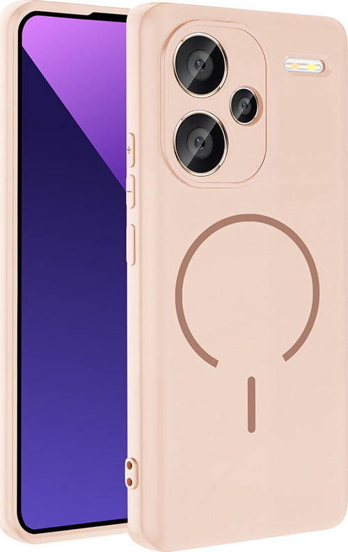 Redmi Note 13 Pro Plus 5G Kılıf Kamera Çıkıntılı Magsafe Şarj Özellikli Lüx Meta Kapak