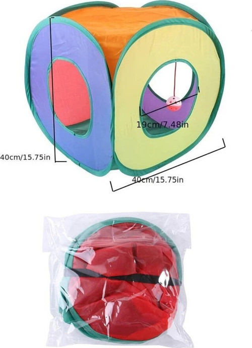 Kare Model Kedi Oyun Tüneli