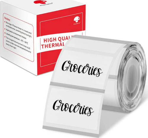 40 X 30 Mm Şeffaf Termal Etiket 230 Adet - Phomemo M110/M120/M150/M200/M220/M221