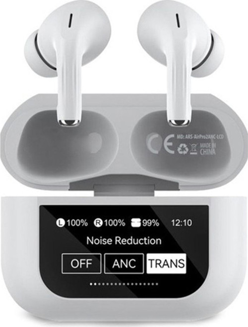 Airpro2 Dokunmatik LCD Panelli Bluetooth Kulaklık ANC Özellikli