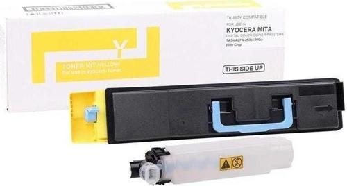 Kyocera Mita TK-865 / TASKalfa 250ci / 300ci Sarı Muadil Toneri