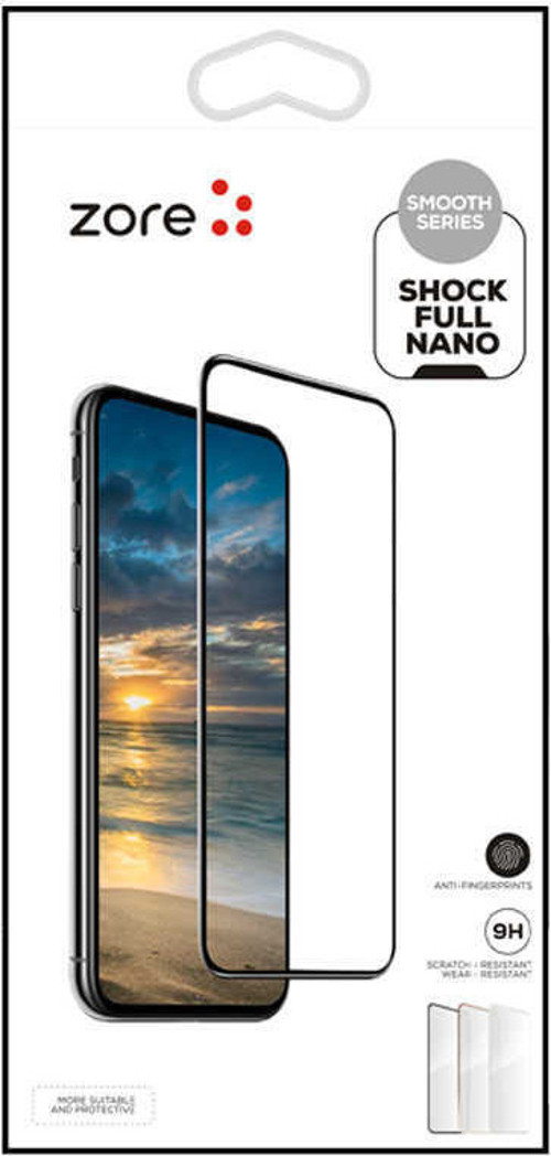 Huawei P20 Lite Ekran Koruyucu Shock Full Nano